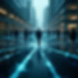 A complex web representing workplace relationships