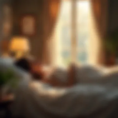 The Role of Rest in Immune Strength A cozy setting emphasizing the importance of rest and relaxation