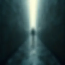 An abstract representation of isolation and connection